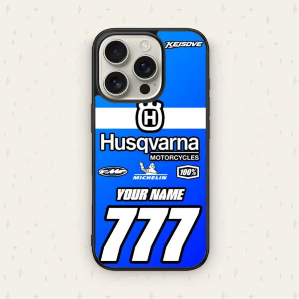 Персонализиран HUSQVARNA калъф - кейс за телефон от Keisove