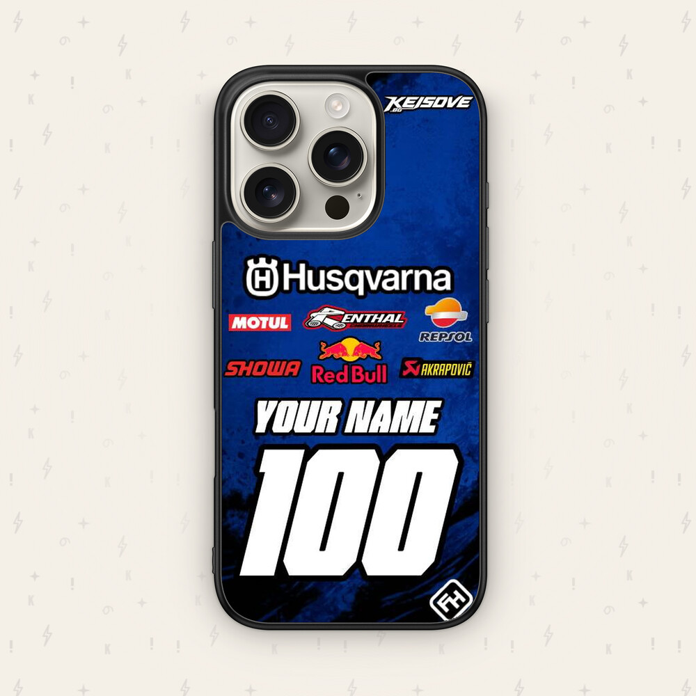Персонализиран HUSQVARNA калъф - кейс за телефон от Keisove