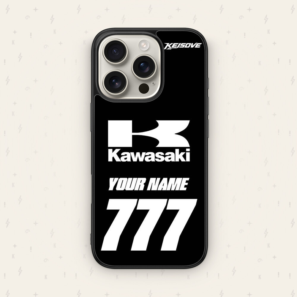 Персонализиран KAWASAKI калъф - кейс за телефон от Keisove
