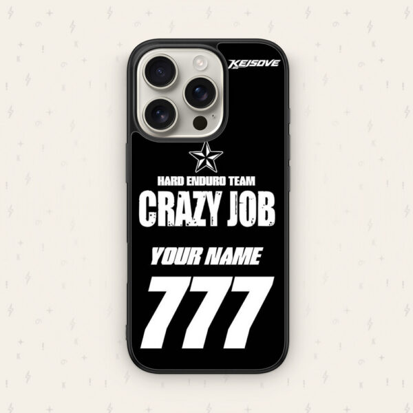 Персонализиран CRAZY JOB калъф - кейс за телефон от Keisove